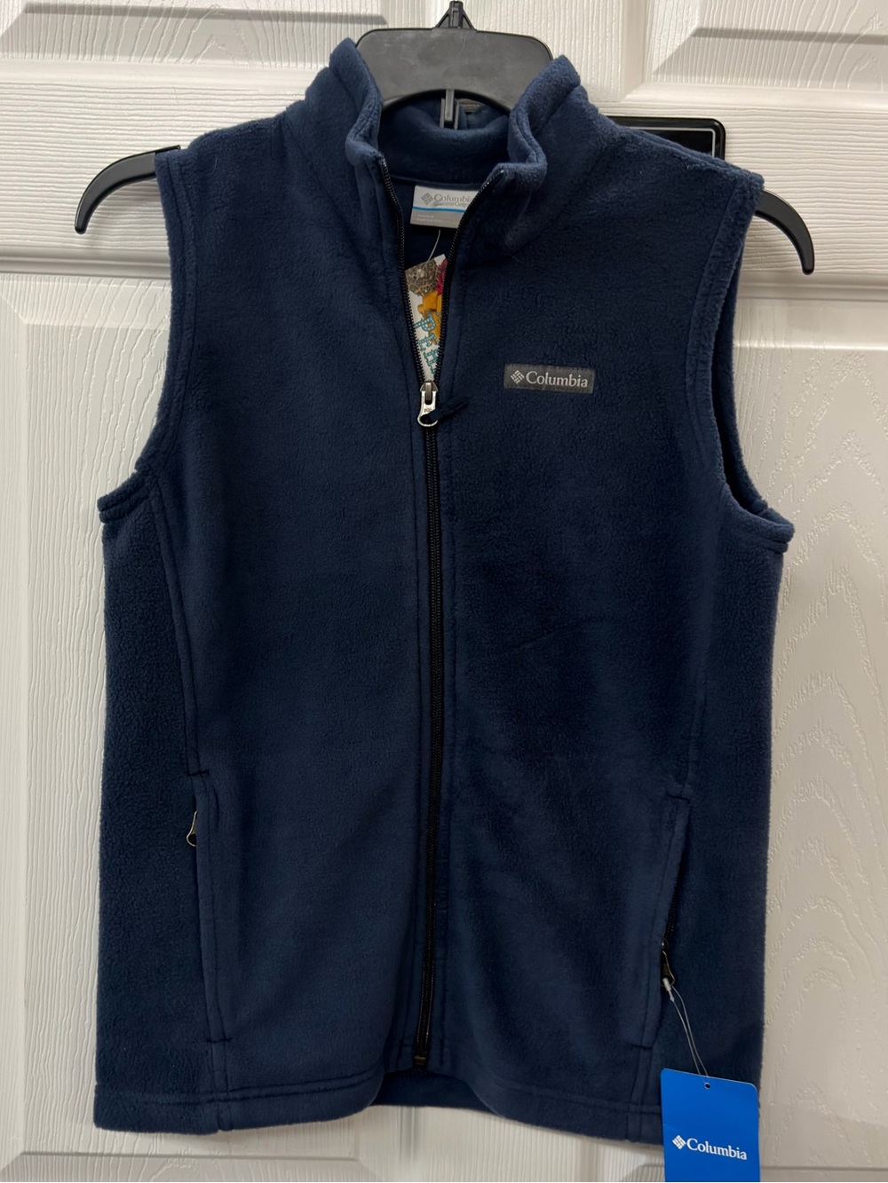 Columbia Navy Blue Kids Fleece Vest
